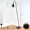 JUVANSBO Floor Lamp black, 1-light source