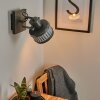 HOLSA Wall Light black, 1-light source