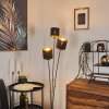 ALSEN Floor Lamp black, 3-light sources