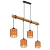 Globo ELMAR Pendant Light black, 4-light sources