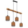 Globo ELMAR Pendant Light black, 4-light sources