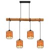 Globo ELMAR Pendant Light black, 4-light sources