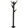 Globo RAY Floor Lamp black, 4-light sources