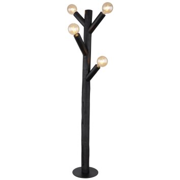Globo RAY Floor Lamp black, 4-light sources