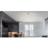 Globo JULES Ceiling Light LED chrome, 1-light source