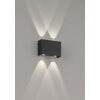 Fischer-Honsel NAIROBI Outdoor Wall Light LED black, 4-light sources