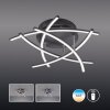 Fischer-Honsel CROSS TW Ceiling Light LED black, 5-light sources, Remote control