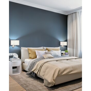 Fischer-Honsel DREAM Wall Light matt nickel, 1-light source