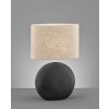 Fischer-Honsel FORO Table lamp black, 1-light source