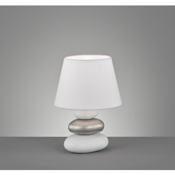 Fischer-Honsel PIBE Table lamp white, 1-light source