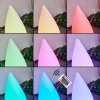 BOUILLI outdoor floor lamp LED white, 1-light source, Remote control, Colour changer