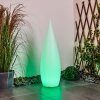 BOUILLI outdoor floor lamp LED white, 1-light source, Remote control, Colour changer