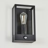 CAUDRY Outdoor Wall Light black, 1-light source, Motion sensor