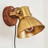 PORCIA Wall Light Dark wood, 1-light source