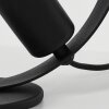 GOURGUEL Table lamp black, 1-light source