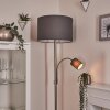 VEZZA Floor Lamp matt nickel, 2-light sources