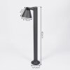 MILOND path light anthracite, 1-light source