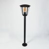 VENNESHAMM path light black, 1-light source