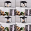 MALAO Ceiling Light black, 1-light source