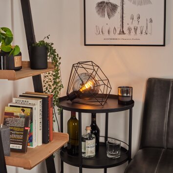 UARAU Table lamp black, 1-light source