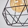 CAROBAL Pendant Light Ecru, black, 3-light sources
