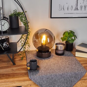 VILMAR Table lamp chrome, 1-light source