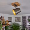 GRESSOT Ceiling Light Ecru, matt nickel, 1-light source