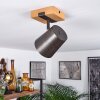 GRESSOT Ceiling Light Ecru, matt nickel, 1-light source