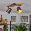 GRESSOT Ceiling Light Ecru, matt nickel, 2-light sources