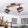 GRESSOT Ceiling Light Ecru, matt nickel, 2-light sources