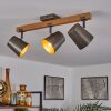 GRESSOT Ceiling Light Ecru, matt nickel, 3-light sources