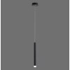 Leuchten-Direkt BRUNO Pendant Light LED black, 1-light source