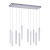 Leuchten-Direkt BRUNO Pendant Light LED aluminium, 10-light sources