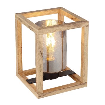 Globo PETTEY Table lamp black, 1-light source