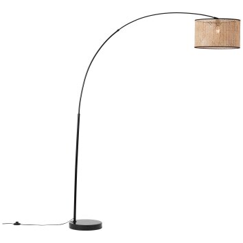 Brilliant-Leuchten WILEY Floor Lamp black, 1-light source