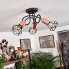 BARIPADA Ceiling Light black, 3-light sources