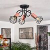 BARIPADA Ceiling Light black, 3-light sources