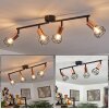 BARIPADA Ceiling Light black, 4-light sources