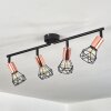 BARIPADA Ceiling Light black, 4-light sources