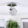DESRUE Ceiling Light chrome, silver, 1-light source