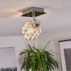 DESRUE Ceiling Light chrome, silver, 1-light source