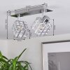 DESRUE Ceiling Light chrome, silver, 2-light sources
