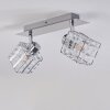DESRUE Ceiling Light chrome, silver, 2-light sources