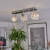 DESRUE Ceiling Light chrome, silver, 3-light sources