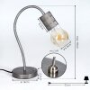 AJACCIO Table lamp matt nickel, 1-light source