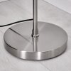 JAVEL Floor Lamp chrome, matt nickel, 3-light sources