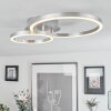 SORTE Ceiling Light LED matt nickel, 1-light source