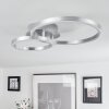SORTE Ceiling Light LED matt nickel, 1-light source
