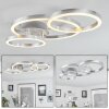 SORTE Ceiling Light LED matt nickel, 1-light source