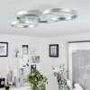 SORTE Ceiling Light LED matt nickel, 1-light source